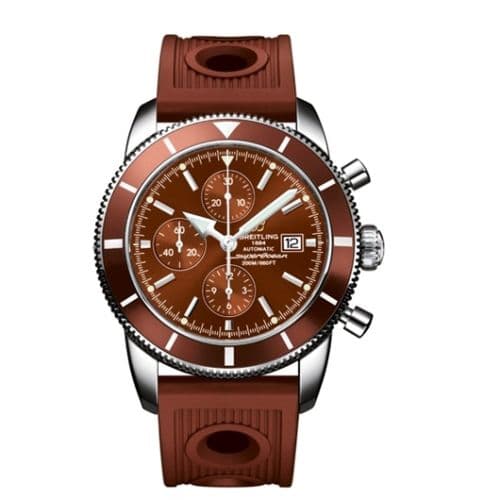 Breitling Superocean Heritage 46 Chronograph Stainless Steel / Bronze / Bronze / Rubber