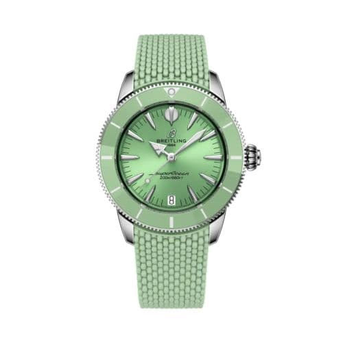Breitling Superocean Heritage B31 Automatic 36 Stainless Steel / Green / Rubber