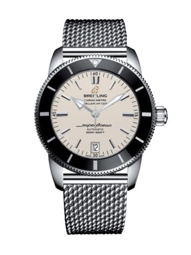 Breitling Superocean Heritage II 42 Stainless Steel / Black / Silver / Bracelet