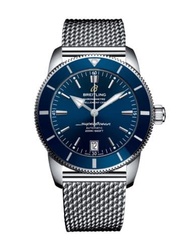 Breitling Superocean Heritage II 42 Stainless Steel / Blue / Blue / Bracelet