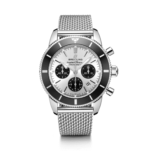 Breitling Superocean Heritage II B01 Chronograph 44 Stainless Steel / Silver / Bracelet