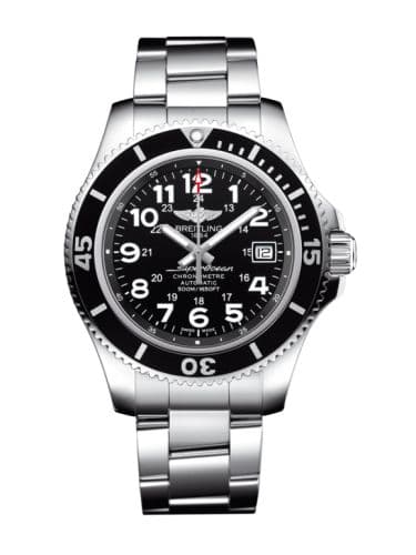 Breitling Superocean II 42 Stainless Steel / Volcano Black / Bracelet