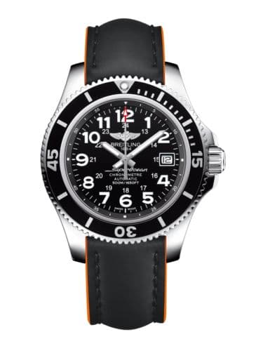 Breitling Superocean II 42 Stainless Steel / Volcano Black / Rubber