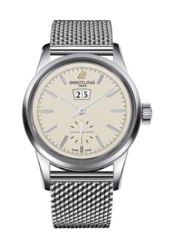 Breitling Transocean 38 Stainless Steel / Silver / Bracelet