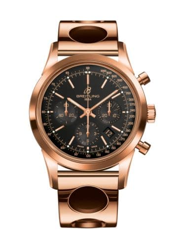 Breitling Transocean Chronograph Red Gold / Black / Air Racer
