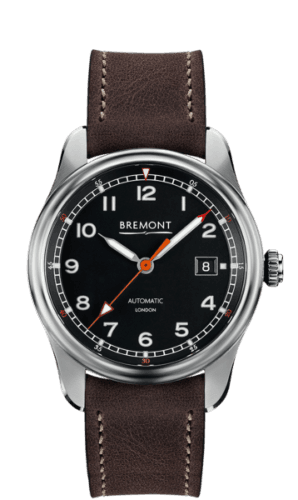 Bremont Airco Mach 1 Stainless Steel / Black / Calf