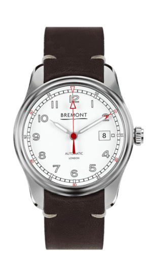 Bremont Airco Mach 1 Stainless Steel / White / Calf