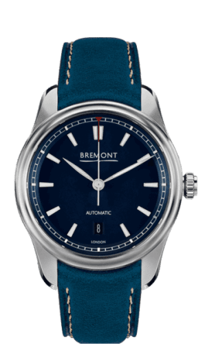 Bremont Airco Mach 3 Stainless Steel / Blue / Calf