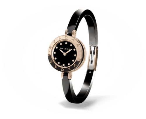 Bulgari B.Zero1 Pink Gold Ceramic Black