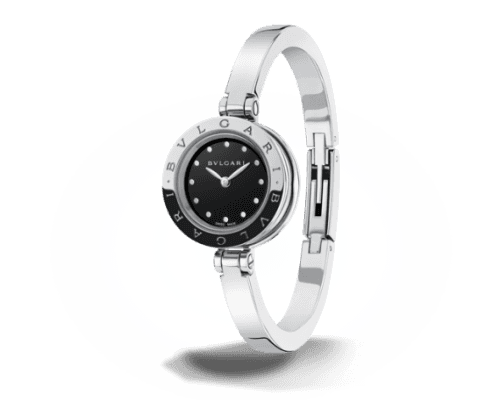 Bulgari B.Zero1 Stainless Steel Black Bracelet