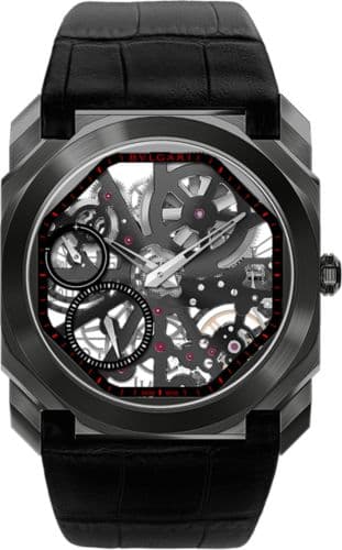 Bulgari Octo Finissimo Skeleton DLC / Alligator