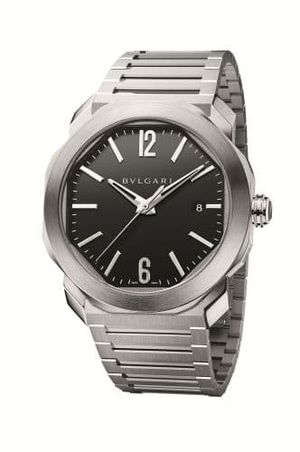 Bulgari Octo Roma 41 Stainless Steel / Black / Bracelet