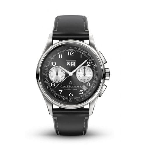 Carl F. Bucherer Heritage Bicompax Annual Stainless Steel / Black