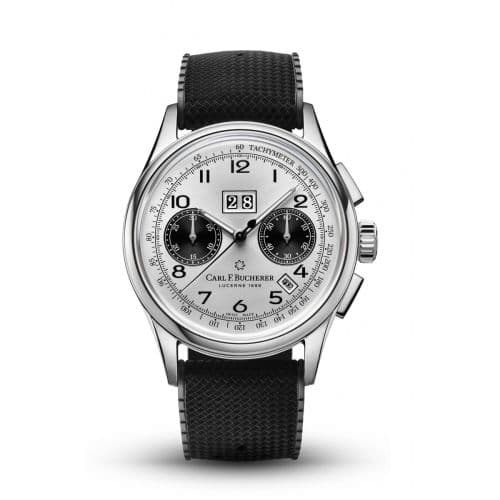 Carl F. Bucherer Heritage Bicompax Annual Stainless Steel / Silver