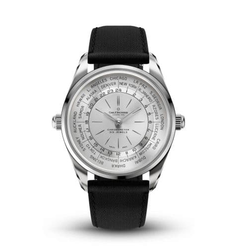 Carl F. Bucherer Heritage Worldtimer Stainless Steel / Silver