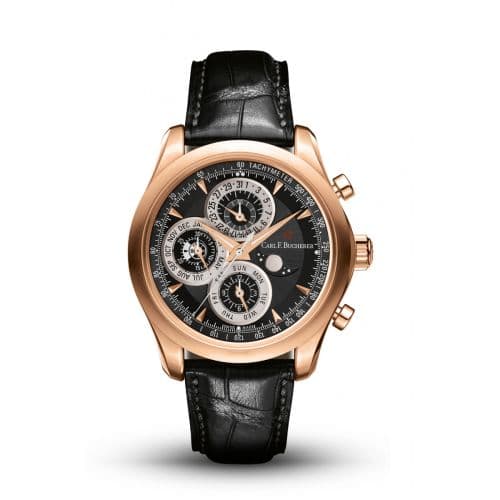 Carl F. Bucherer §Manero Chronoperpetual Rose Gold / Black