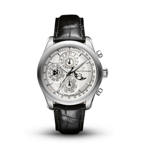 Carl F. Bucherer Manero Chronoperpetual Stainless Steel / Silver