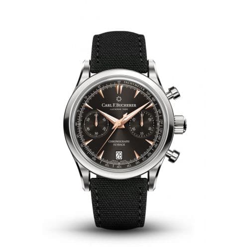 Carl F. Bucherer Manero Flyback 40 Stainless Steel / Black