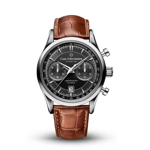 Carl F. Bucherer Manero Flyback Stainless Steel / Black