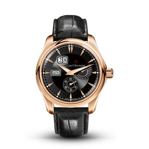 Carl F. Bucherer Manero PowerReserve Rose Gold / Black