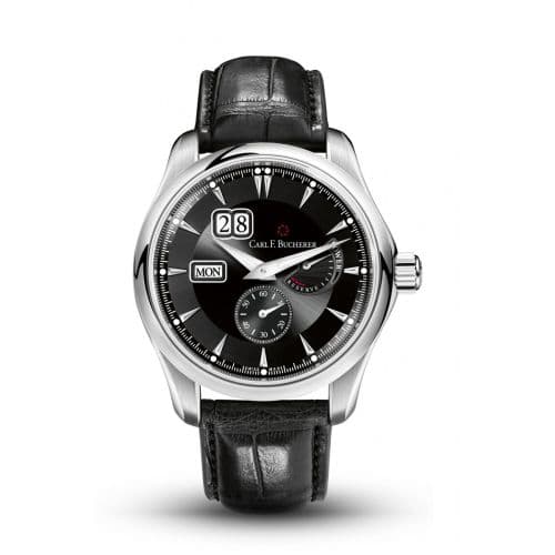 Carl F. Bucherer Manero PowerReserve Stainless Steel / Black