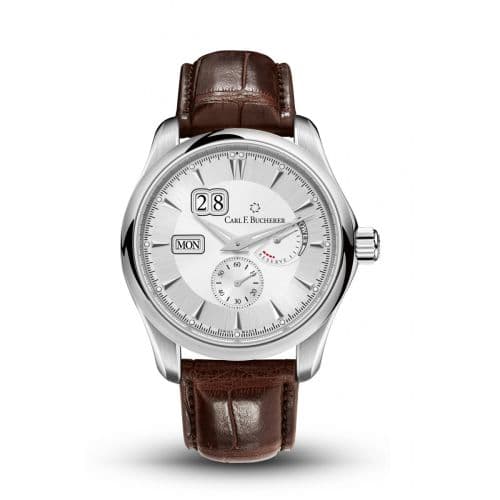 Carl F. Bucherer Manero PowerReserve Stainless Steel / Silver