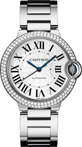 Cartier Ballon Blue de Cartier 36 Automatic White Gold / Diamonds / Bracelet