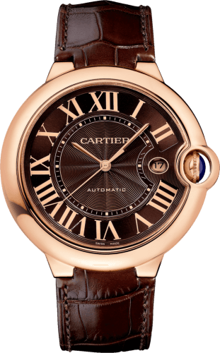 Cartier Ballon Blue de Cartier 42 Automatic Pink Gold / Chocolate