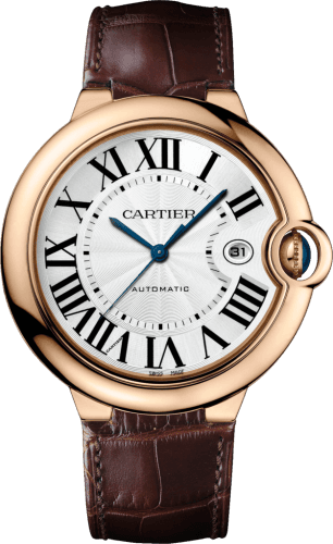 Cartier Ballon Blue de Cartier 42 Automatic Pink Gold / Silver