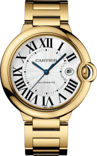 Cartier Ballon Blue de Cartier 42 Automatic Yellow Gold / Silver / Bracelet