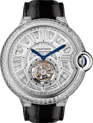 Cartier Ballon Blue de Cartier 46 Flying Tourbillon White Gold / Diamond