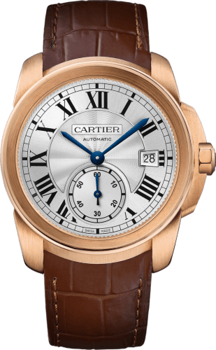 Cartier Calibre de Cartier 38 Pink Gold / Silver