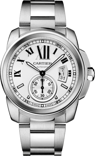 Cartier Calibre de Cartier 42 Stainless Steel / Silver / Bracelet