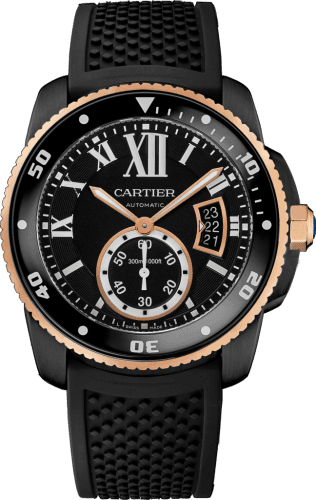 Cartier Calibre de Cartier Diver Carbon / Pink Gold