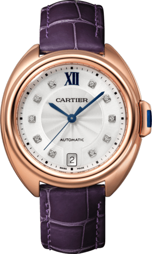 Cartier Clé de Cartier 35 Pink Gold / Diamond / Purple
