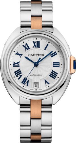 Cartier Clé de Cartier 35 Stainless Steel /Pink Gold / Silver / Bracelet