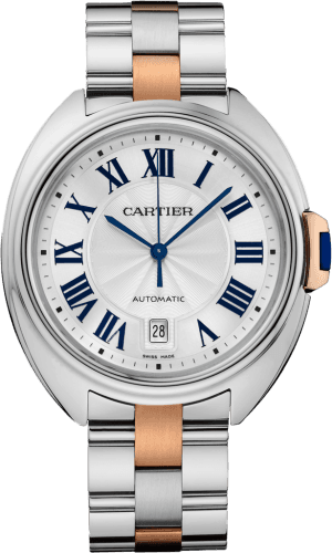 Cartier Clé de Cartier 40 Stainless Steel /Pink Gold / Silver / Bracelet