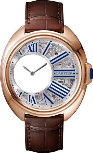 Cartier Clé de Cartier 41 Mysterious Hours Pink Gold