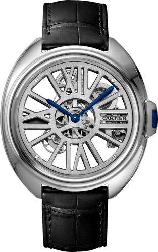 Cartier Clé de Cartier 41 Skeleton Automatic Palladium