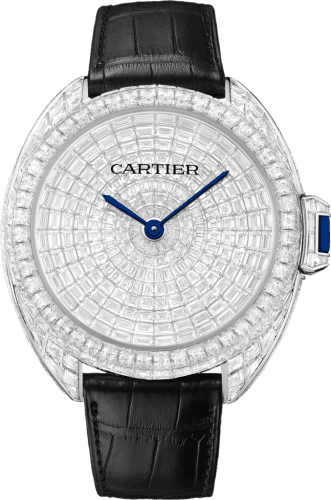 Cartier Clé de Cartier 41 White Gold / Baguette