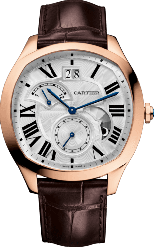 Cartier Drive de Cartier Second Time Zone Day / Night Pink Gold / Silver