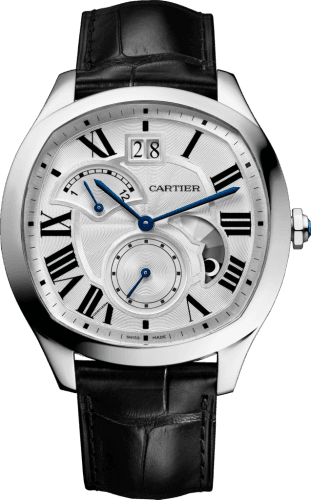 Cartier Drive de Cartier Second Time Zone Day / Night Stainless Steel / Silver