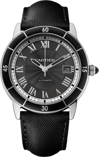 Cartier Ronde Croisière de Cartier Stainless Steel / Grey