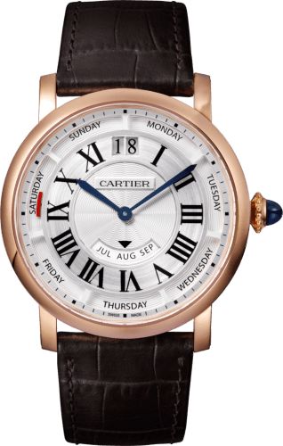 Cartier Rotonde de Cartier 40 Annual Calendar Pink Gold / Silver