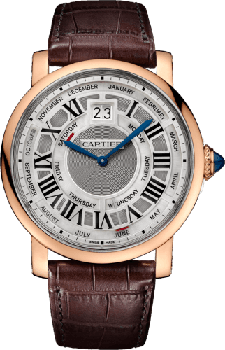 Cartier Rotonde de Cartier 45 Annual Calendar Pink Gold / Silver