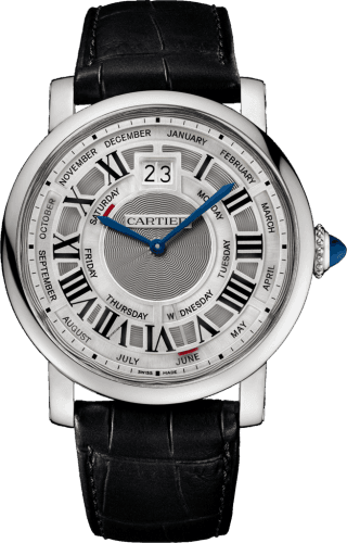 Cartier Rotonde de Cartier 45 Annual Calendar White Gold / Silver
