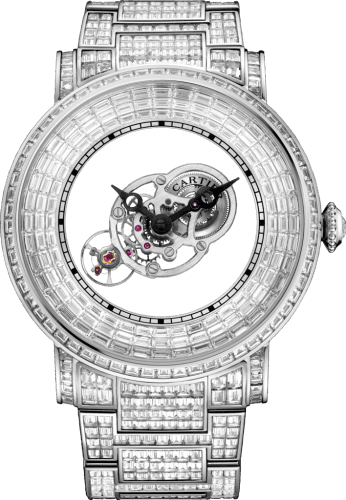 Cartier Rotonde de Cartier Astromystérieux Platinum / Baguette / Bracelet