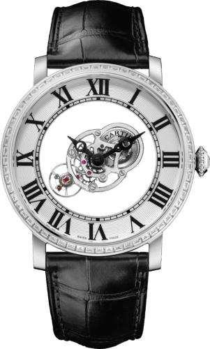 Cartier Rotonde de Cartier Astromystérieux Platinum / Baguette