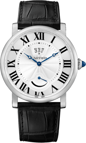 Cartier Rotonde de Cartier Calendar Aperture and Power Reserve Stainless Steel / Silver