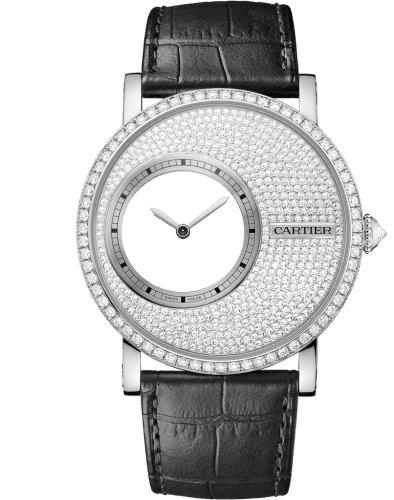Cartier Rotonde de Cartier Mysterious Hour White Gold / Diamond
